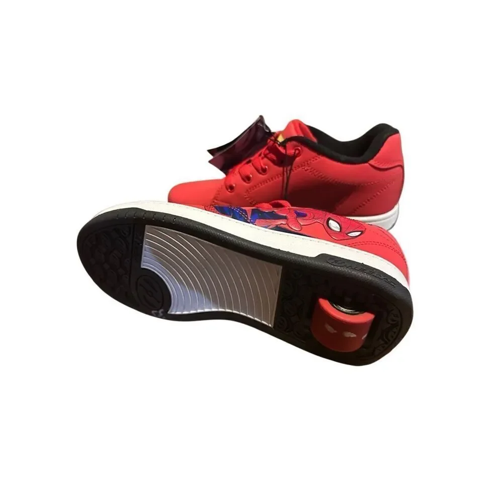 NEW Heelys Boys Skate Shoes Spiderman Spider Man Marvel Youth Size 5